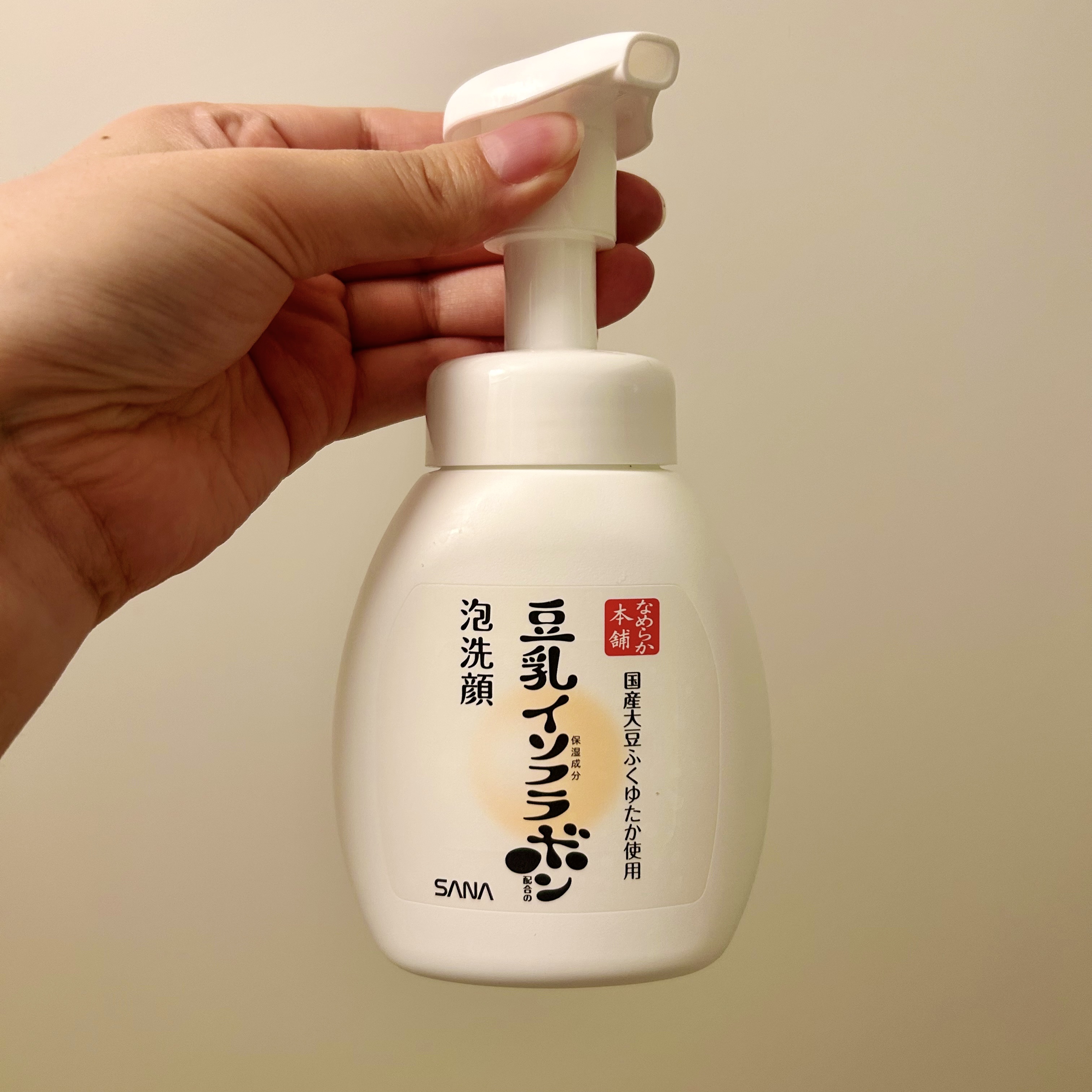泡洗顔 NC 泡洗顔 NC 200ml(本体)/なめらか本舗/泡洗顔を使ったクチコミ（1枚目）
