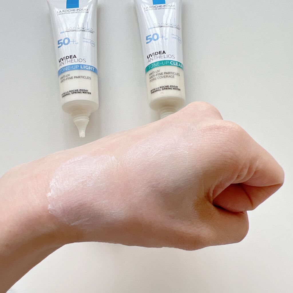 UVイデア XL プロテクショントーンアップ/ラ ロッシュ ポゼ/日焼け止めクリームを使ったクチコミ(3枚目)