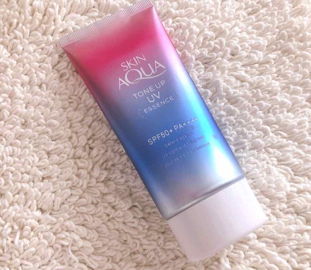 スキンアクア トーンアップUVエッセンス/スキンアクア/日焼け止めクリームを使ったクチコミ（1枚目）