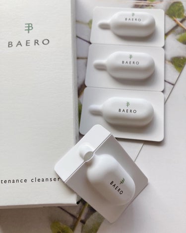 BAERO メンテナンスクレンザーのクチコミ「𓎩𓎩𓎩
⁡
🌿　BAERO  バエロ
　　　　メンテナンスクレンザー　🌿
⁡
週１回の特別なケ.....」（2枚目）