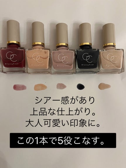 グロッシーコート/スキューズミー/オールインワンネイルを使ったクチコミ(1枚目)