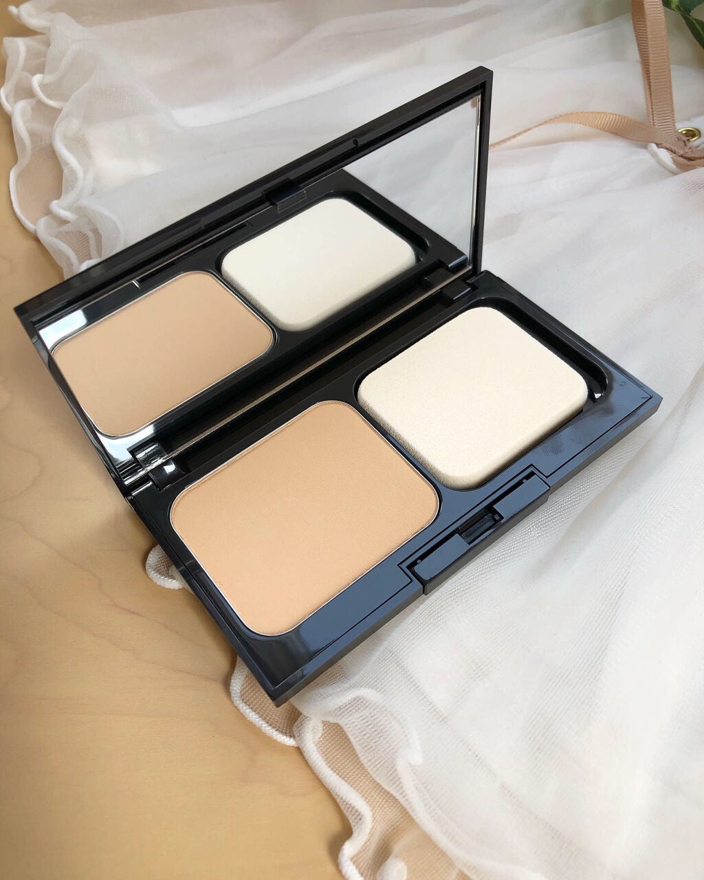 カラーステイ ロングウェア UV パウダー ファンデーション/REVLON/パウダーファンデーションを使ったクチコミ(2枚目)