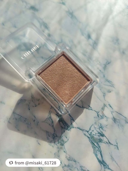 シングル カラー アイシャドウ/ちふれ/単色アイシャドウを使ったクチコミ(2枚目)