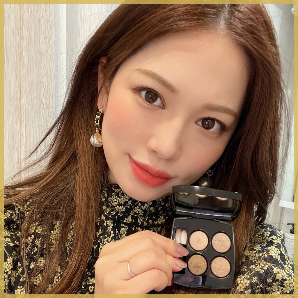 CHANEL レ キャトル オンブル 747 メディテラネアン アイシャドウ レ キャトル オンブル|CHANELの口コミ - ✍️レ キャトル