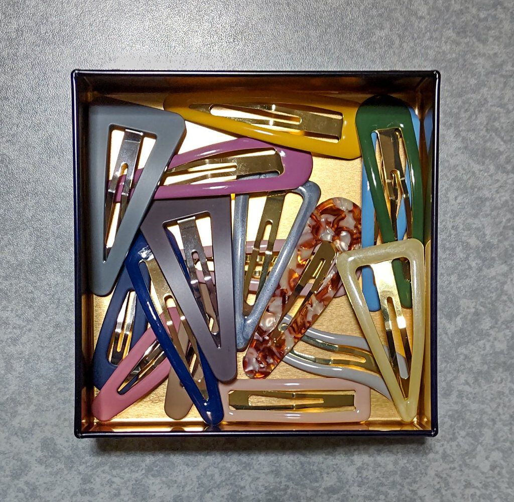 スリーピン エポ ２Ｐ/セリア/ヘアアクセサリーを使ったクチコミ（1枚目）