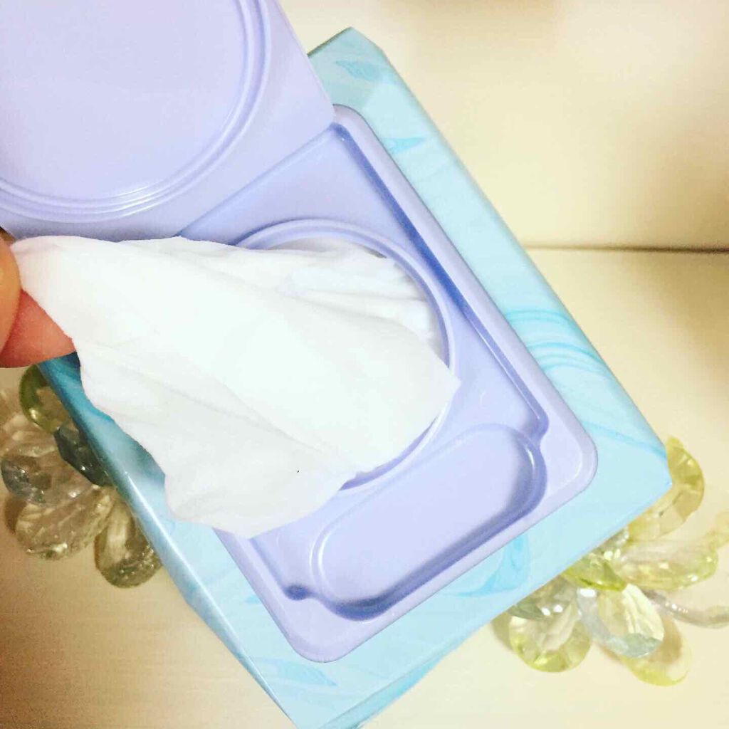 クリアふきとりシート/ビオレ/クレンジングシートを使ったクチコミ(2枚目)