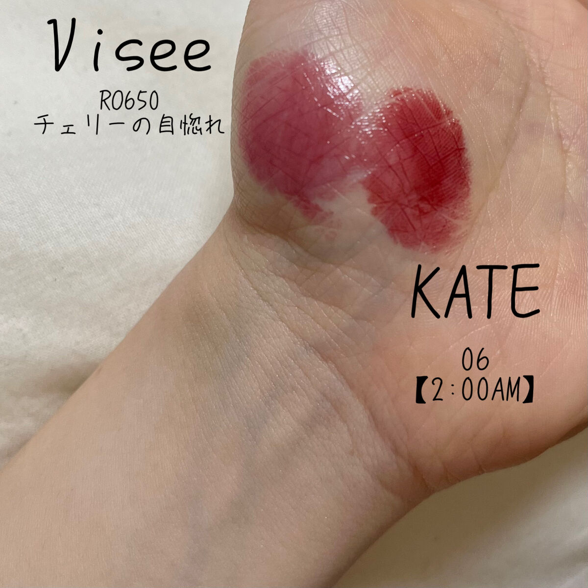 ネンマクフェイク ルージュ/Visée/口紅を使ったクチコミ（2枚目）