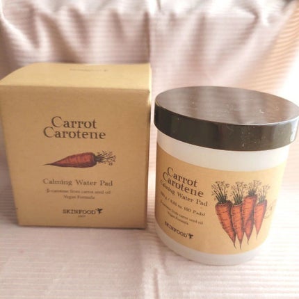 キャロットカロテン カーミングウォーターパッド/SKINFOOD/トナーパッドを使ったクチコミ(2枚目)