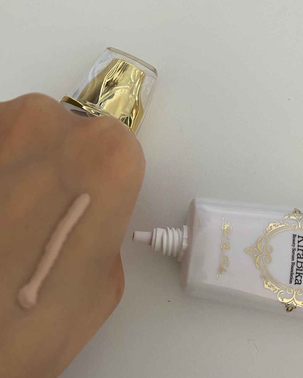 きらびか ビューティーセラムファンデーション/KiraBika/リキッドファンデーションを使ったクチコミ(3枚目)