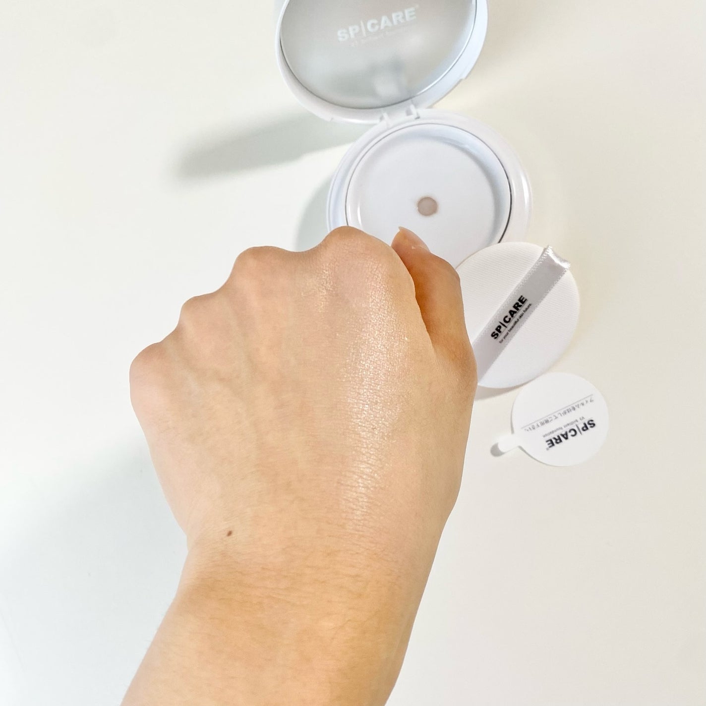 V3 ブリリアント ファンデーション/SPICARE/クッションファンデーションを使ったクチコミ(4枚目)
