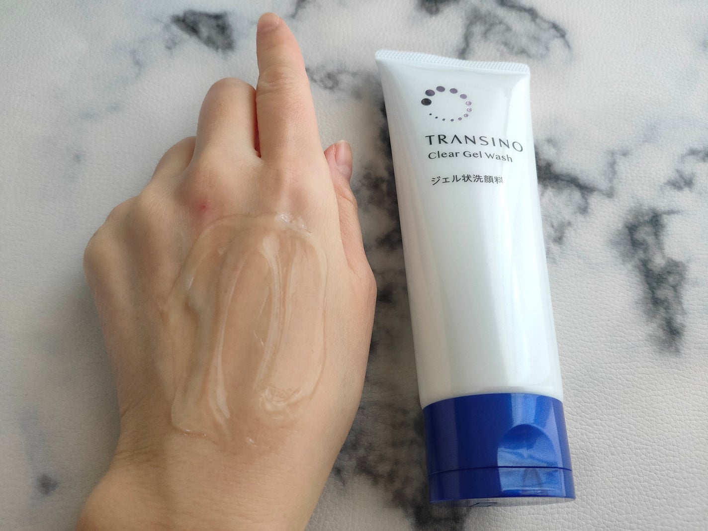 トランシーノ薬用クリアジェルウォッシュ/トランシーノ/その他洗顔料を使ったクチコミ(4枚目)