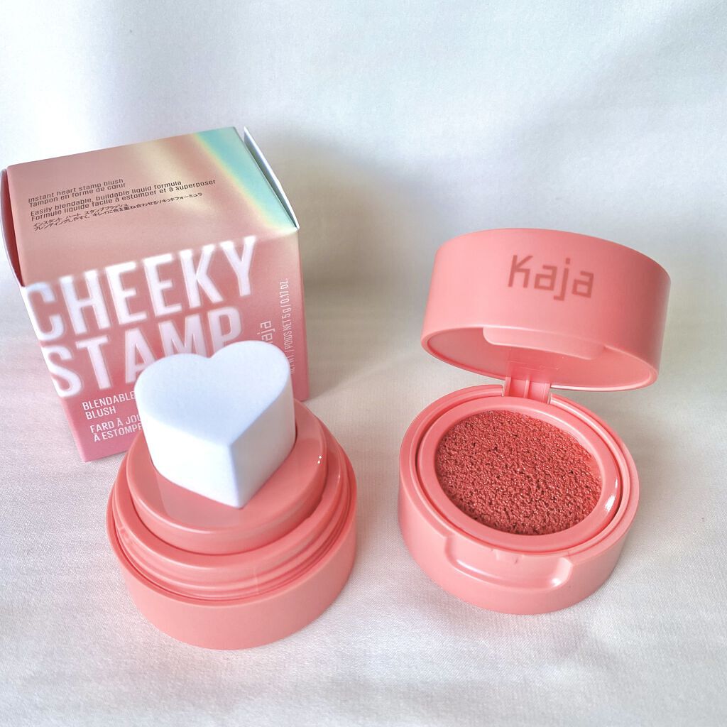 チーキースタンプ/Kaja(カジャ)/リキッドチークを使ったクチコミ（3枚目）