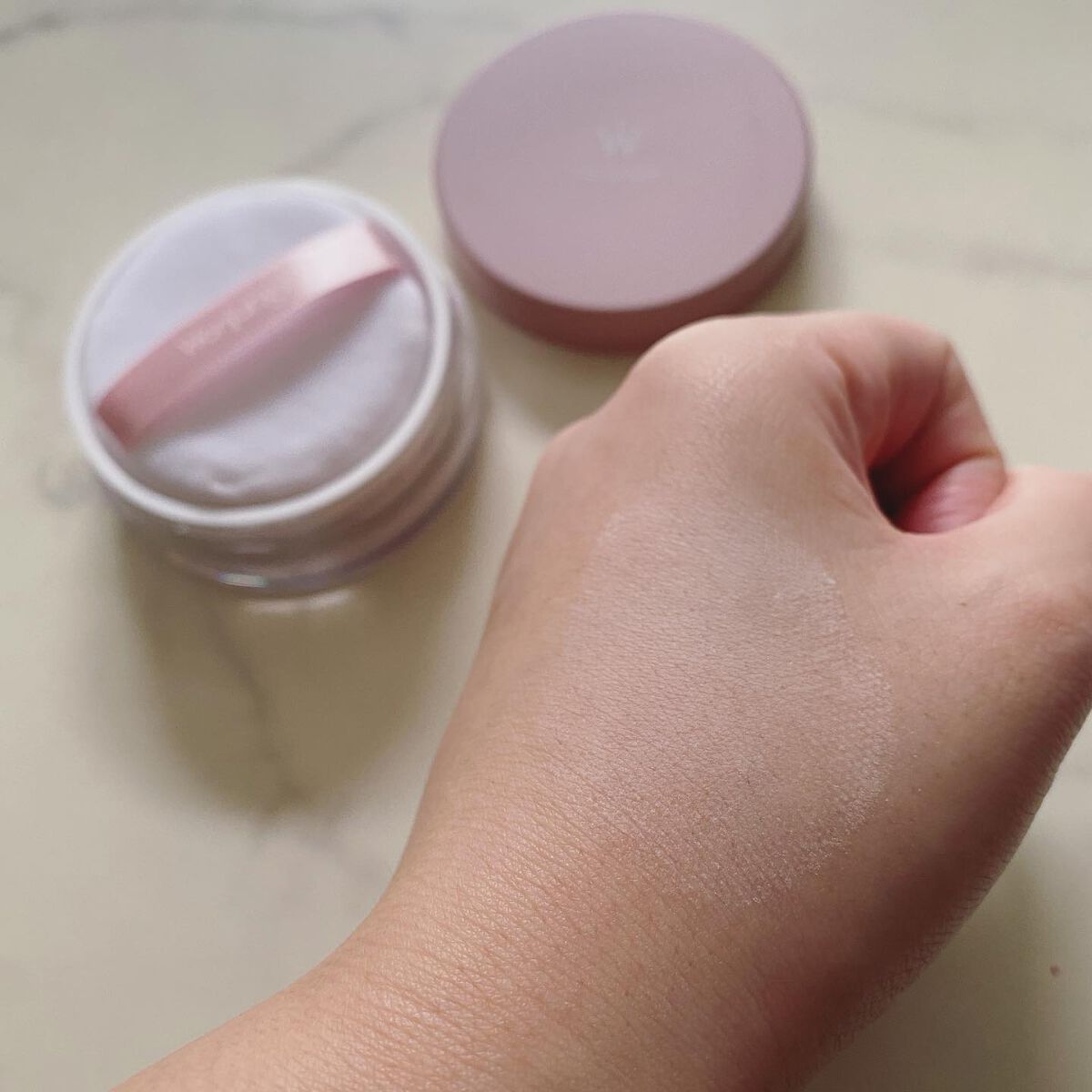 ウォンジョンヨ フィクシングブラーパウダー N/Wonjungyo/ルースパウダーを使ったクチコミ(4枚目)