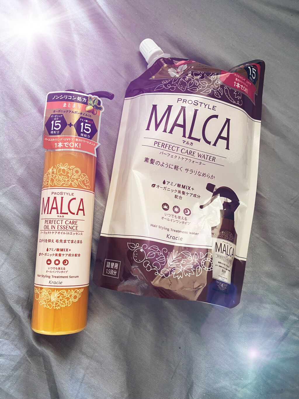 パーフェクトケアウォーター/プロスタイル マルカ/ヘアミストを使ったクチコミ（1枚目）