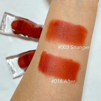 オブジェリキッド/MUZIGAE MANSION/口紅を使ったクチコミ(4枚目)