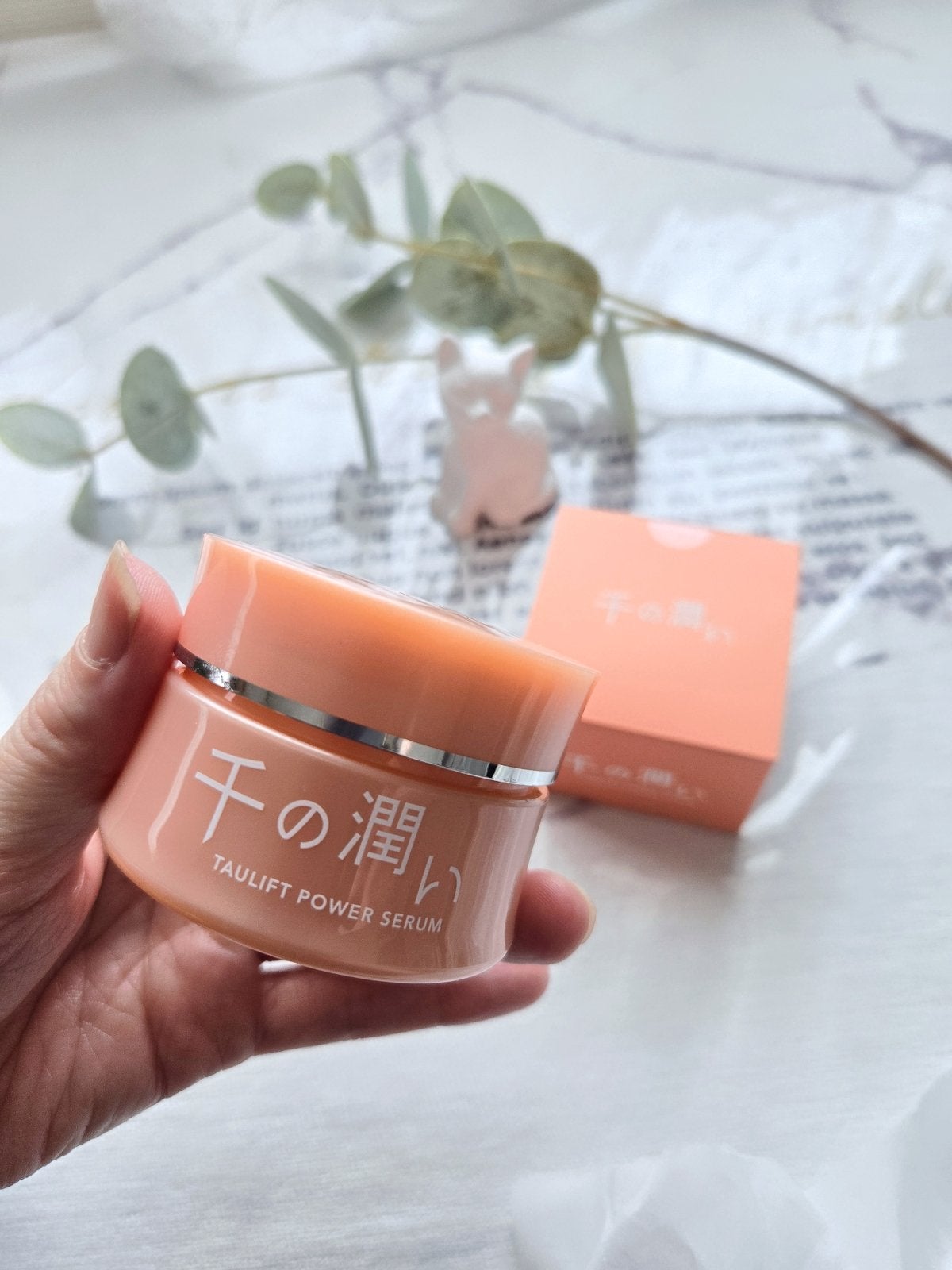 タウリフトパワーセラム/千の潤い/美容液を使ったクチコミ(2枚目)