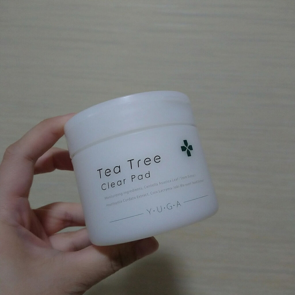 ティーツリークリアパッド/ユーガ/トナーパッドを使ったクチコミ（1枚目）