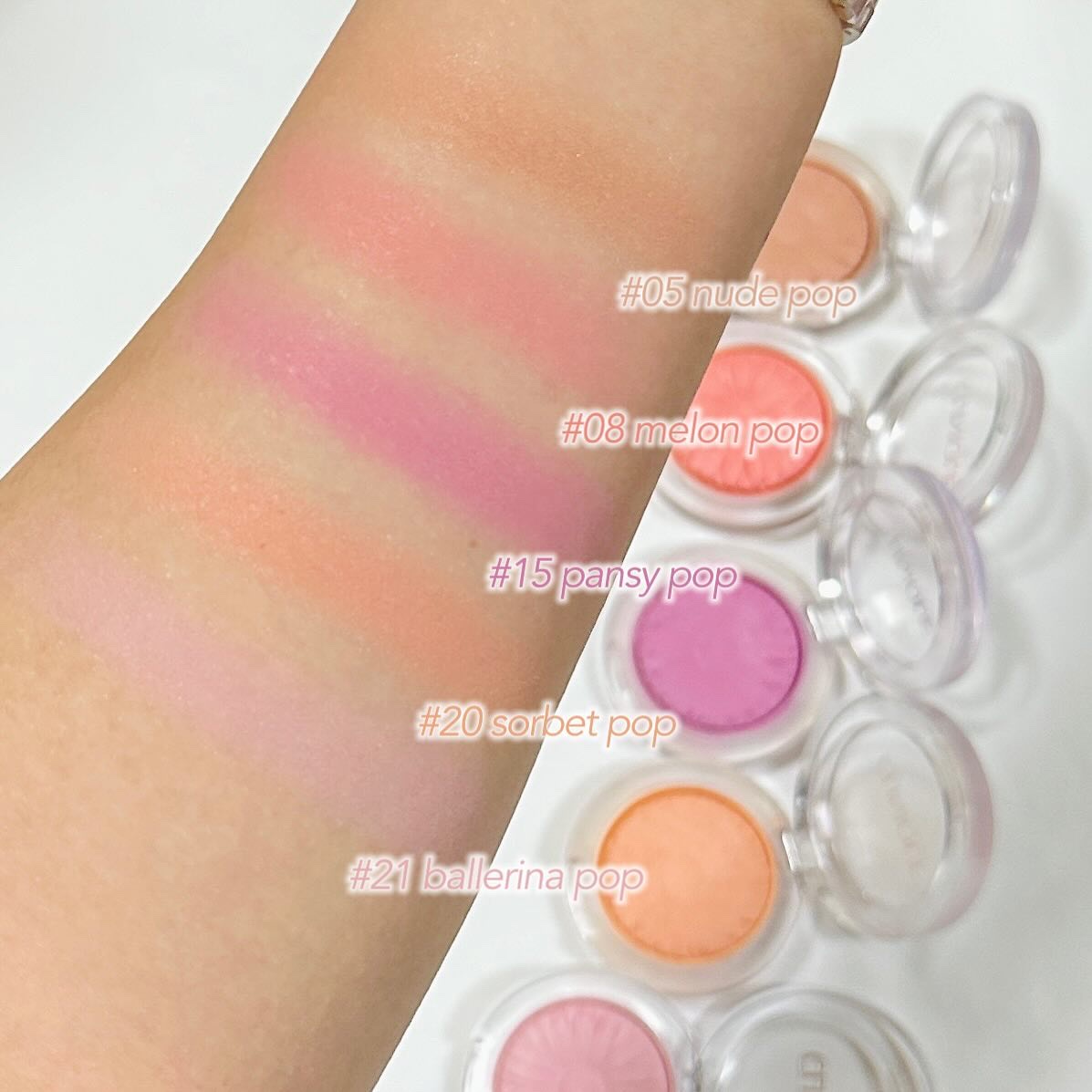 チーク ポップ/CLINIQUE/パウダーチークを使ったクチコミ（2枚目）