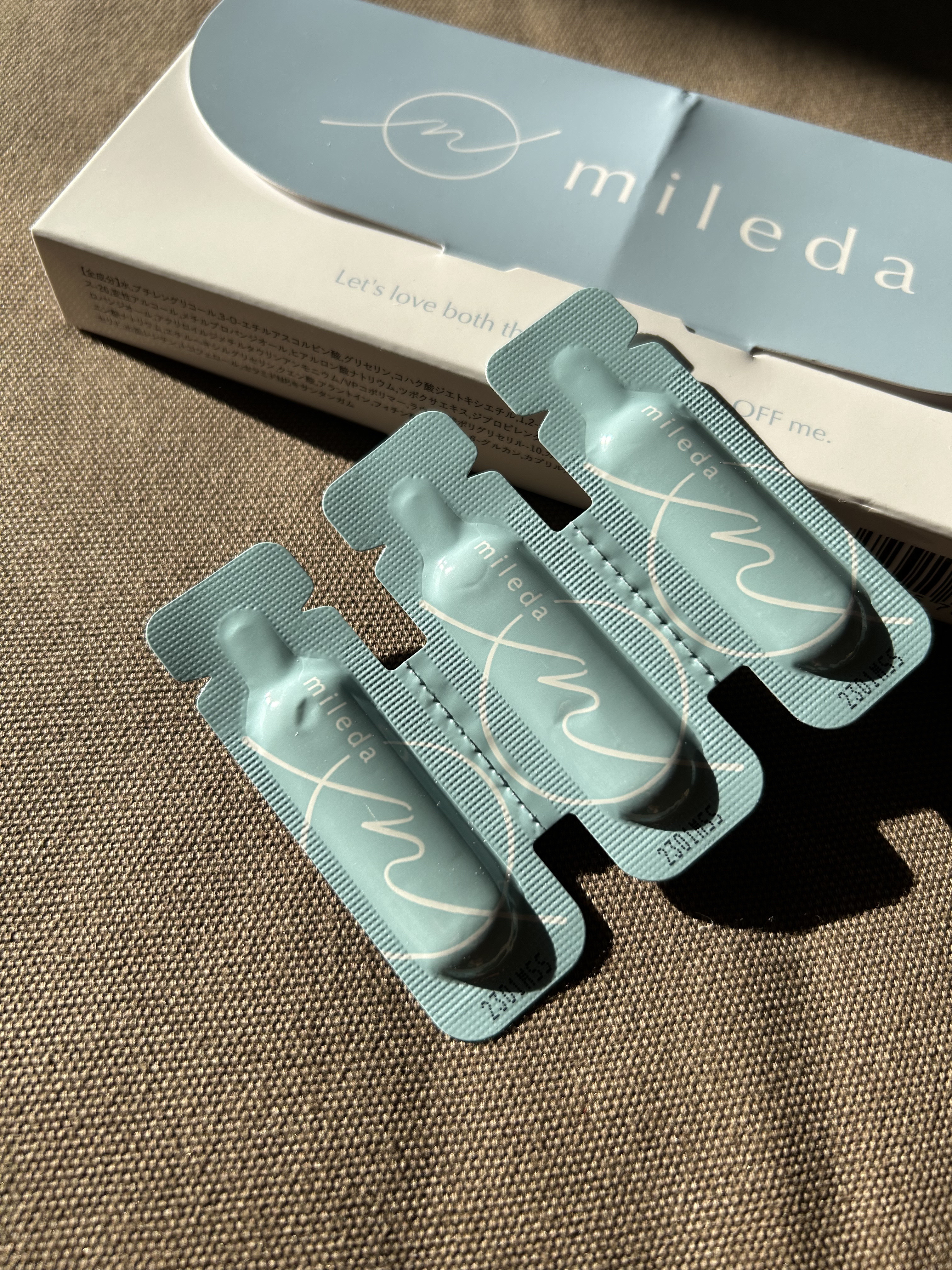 スムースリペアセラム/mileda/美容液を使ったクチコミ（1枚目）