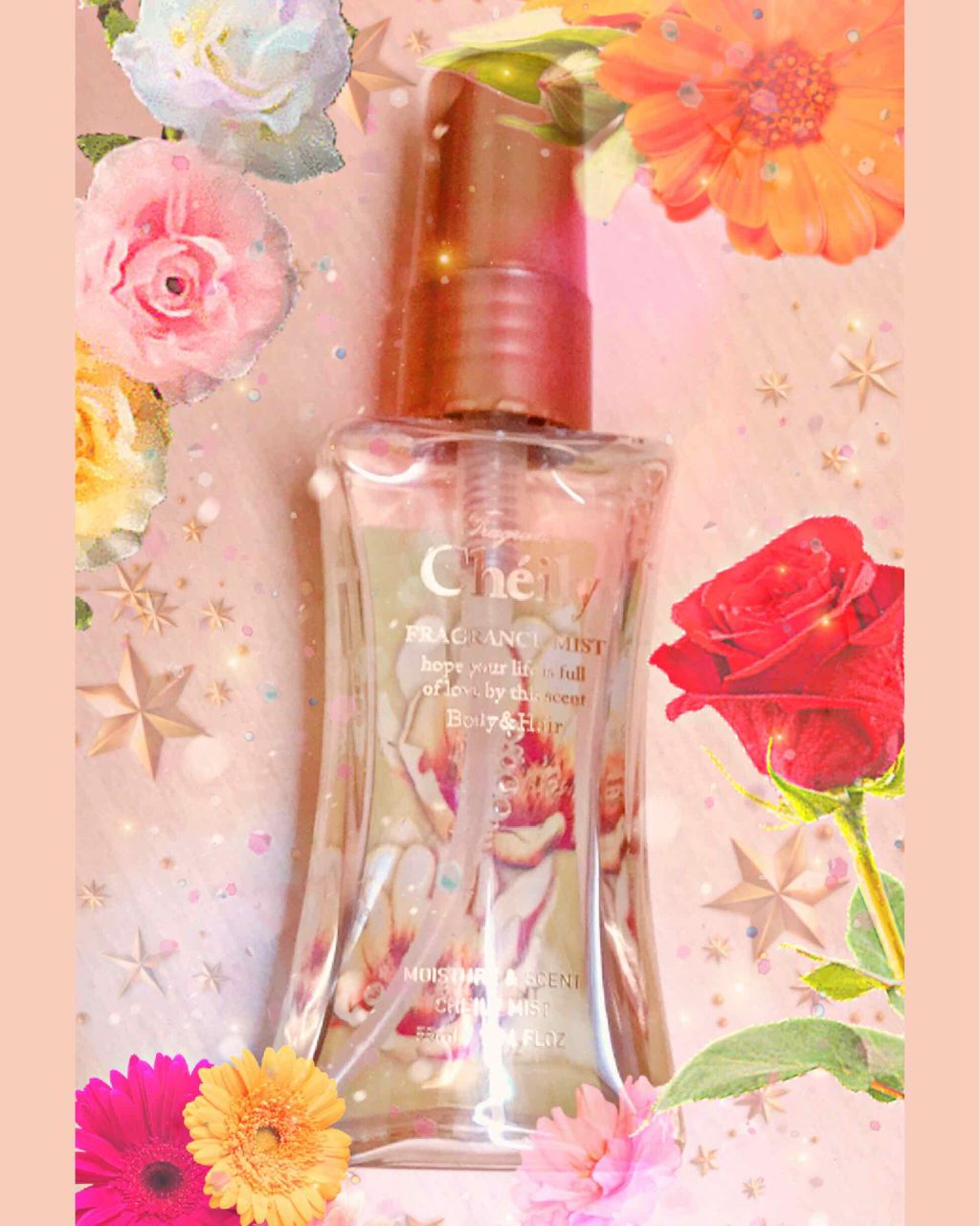 シェイリー フレグランスミスト ココリカのクチコミ「つけた瞬間ふわっと香りが広がって、

とっっってもいい香りです😍

私は学生なので、香水の｢し.....」（1枚目）