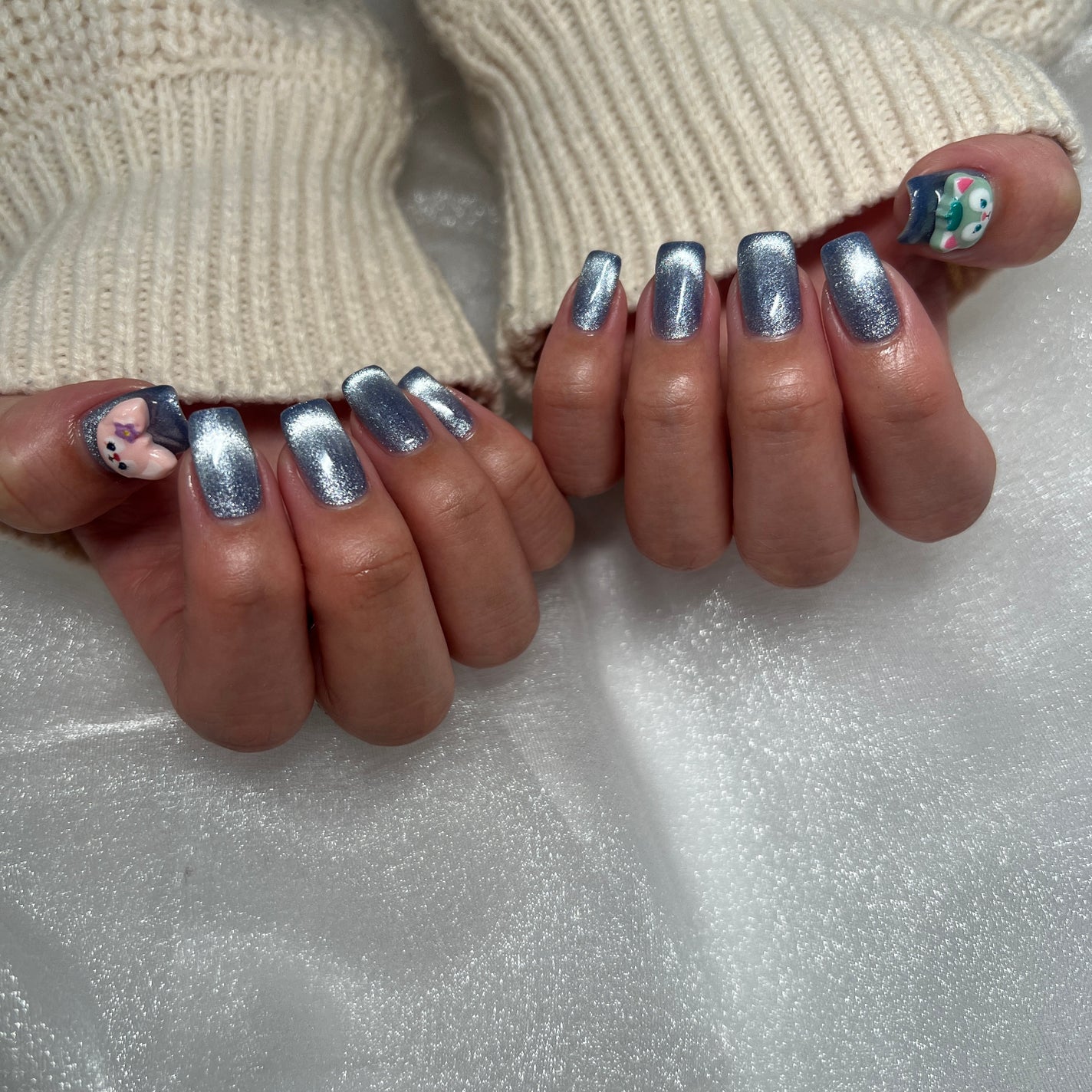 にこ on LIPS 「1月のネイル💅#今月のネイル#ディズニー..」(1枚目)