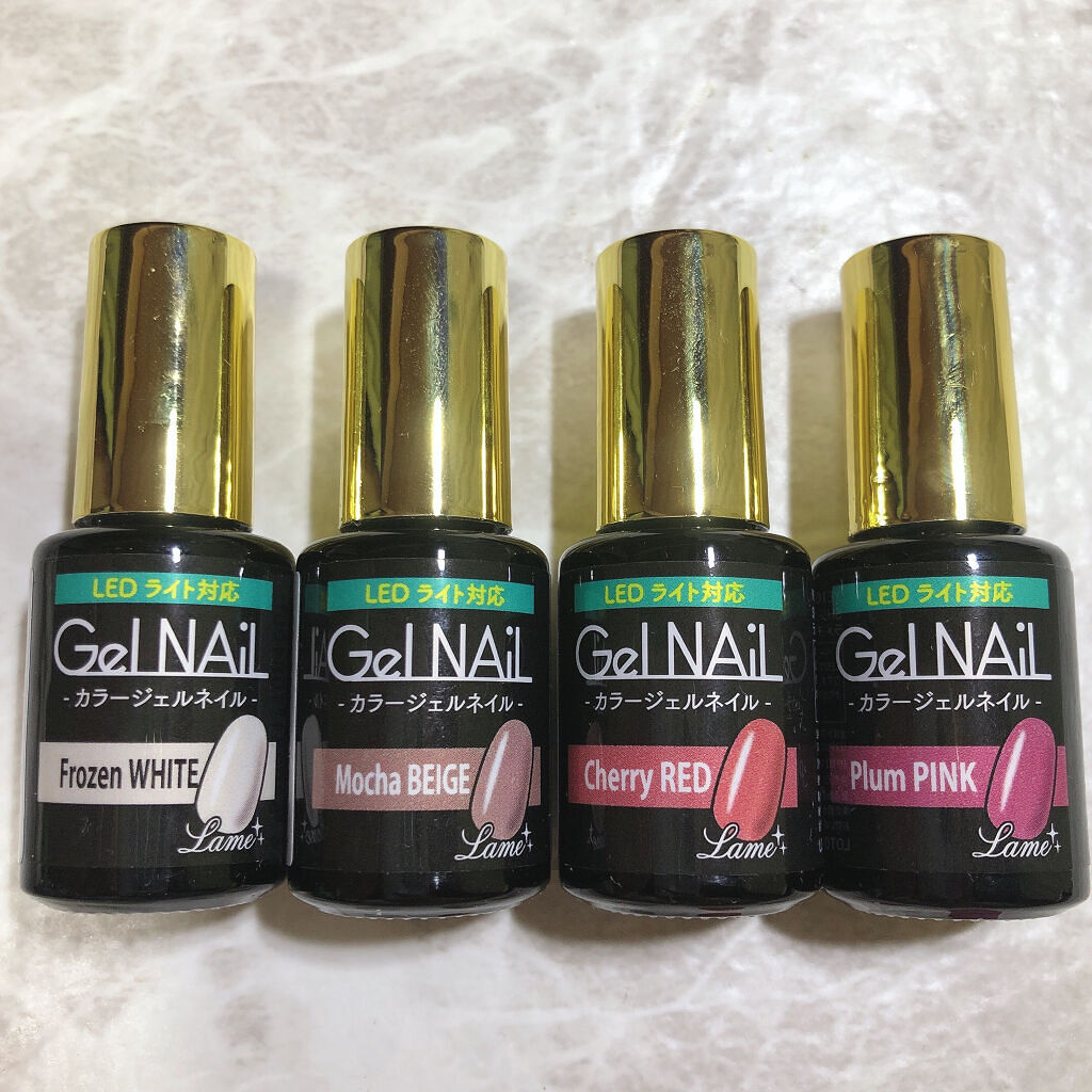 ジェルネイル（ライト対応）/セリア/ジェルネイルを使ったクチコミ（2枚目）