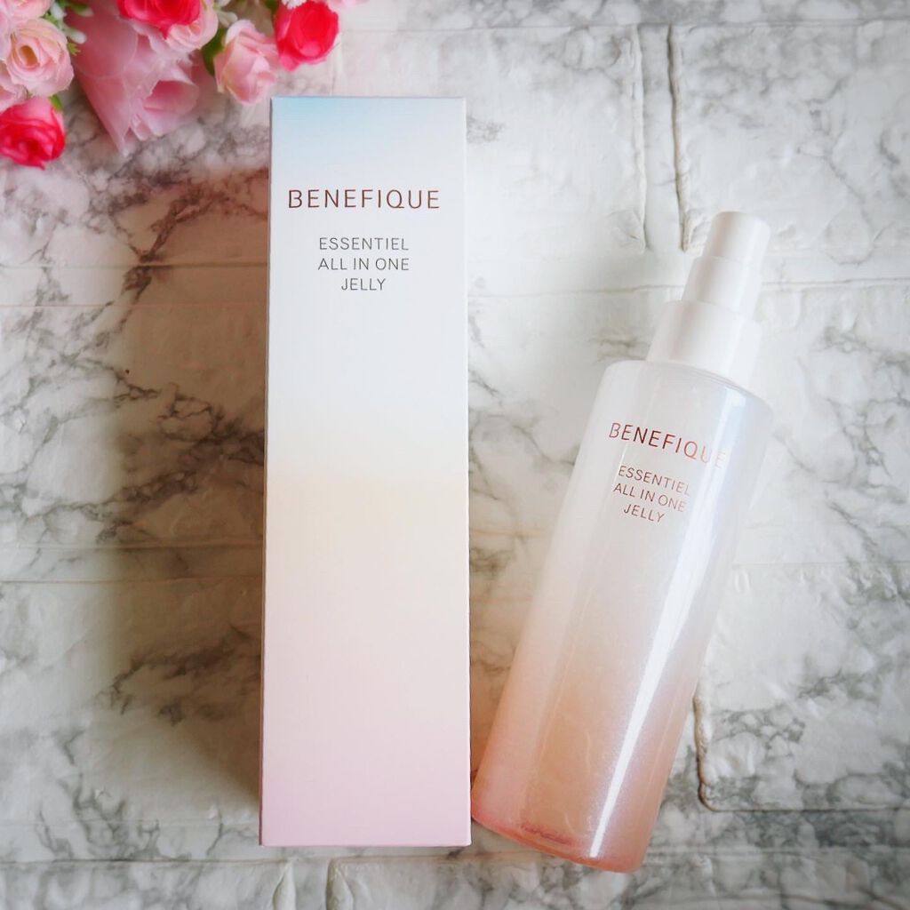 エッセンシャル オールインワン ジュレ/BENEFIQUE/美容液を使ったクチコミ(2枚目)