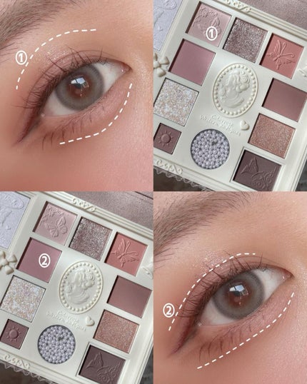 女王のカメオマルチパレット /COLORROSE/マルチパレットを使ったクチコミ(6枚目)