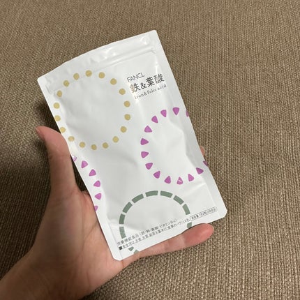 鉄&葉酸/ファンケル/健康サプリメントを使ったクチコミ(2枚目)