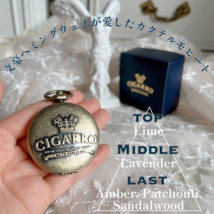 ソリッドパフューム ドライモヒート/CIGARRO/練り香水を使ったクチコミ(5枚目)