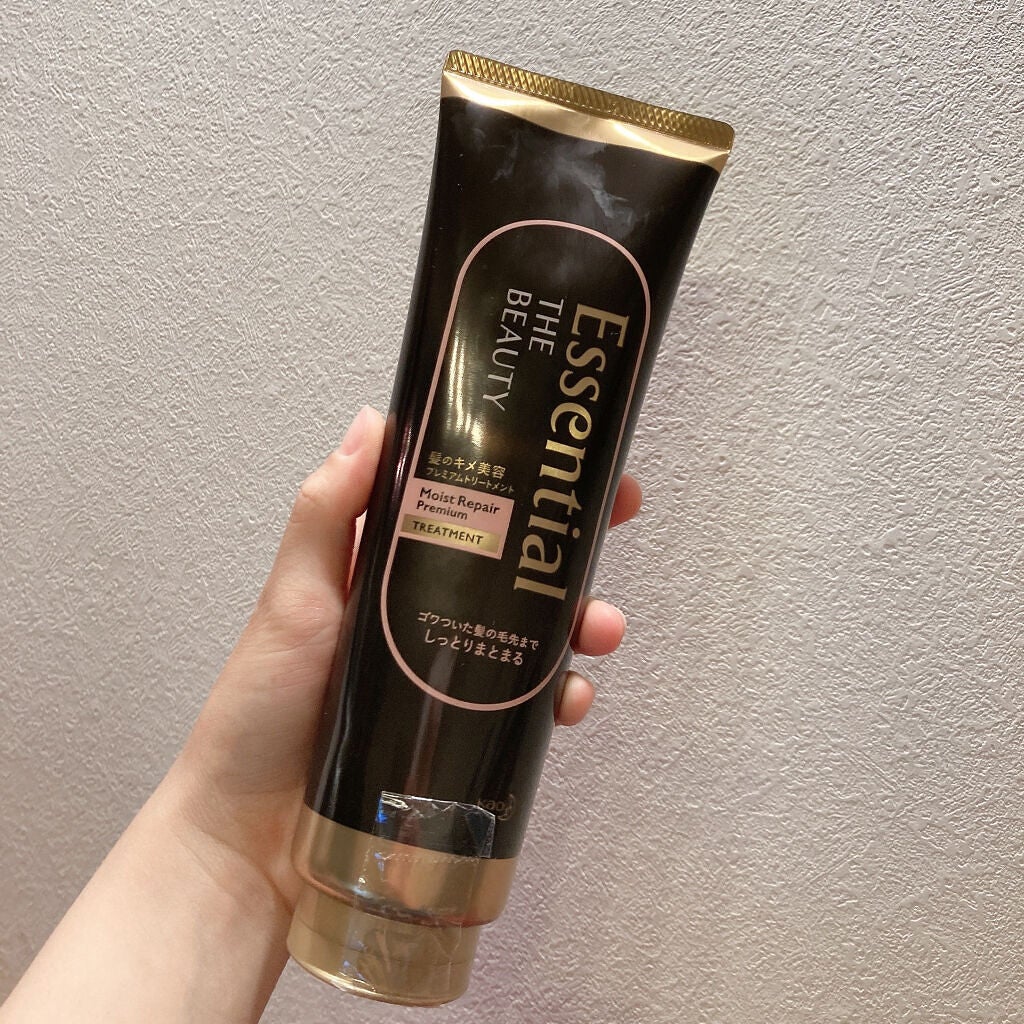 THE BEAUTY 髪のキメ美容プレミアムトリートメント<モイストリペアプレミアム>/エッセンシャル/洗い流すヘアトリートメントを使ったクチコミ(2枚目)