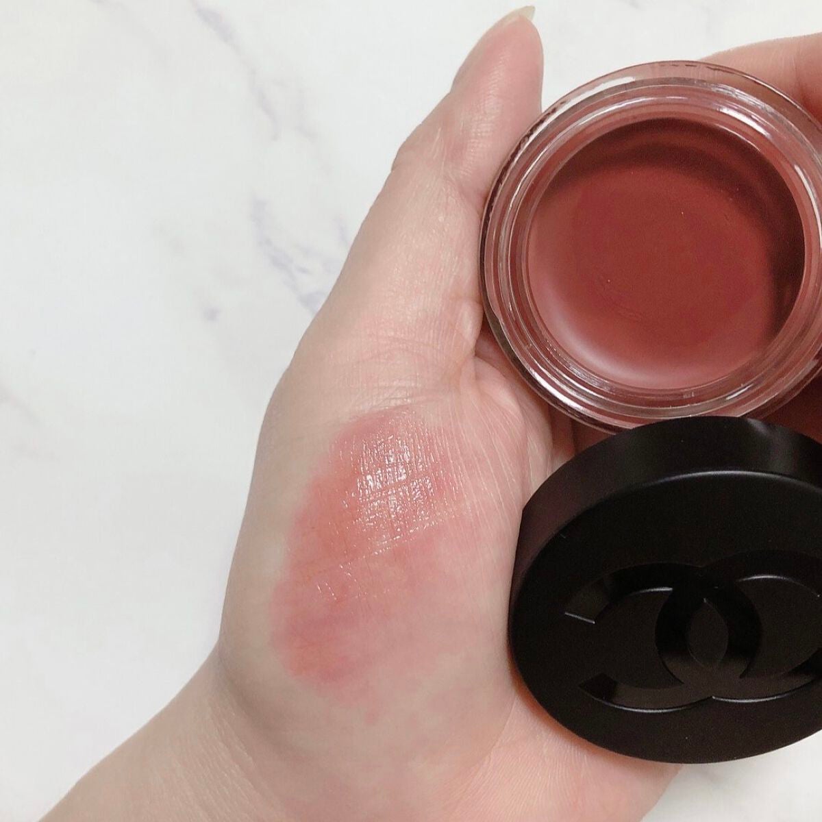 リップ&チーク ボーム N°1 ドゥ シャネル/CHANEL/口紅を使ったクチコミ(5枚目)