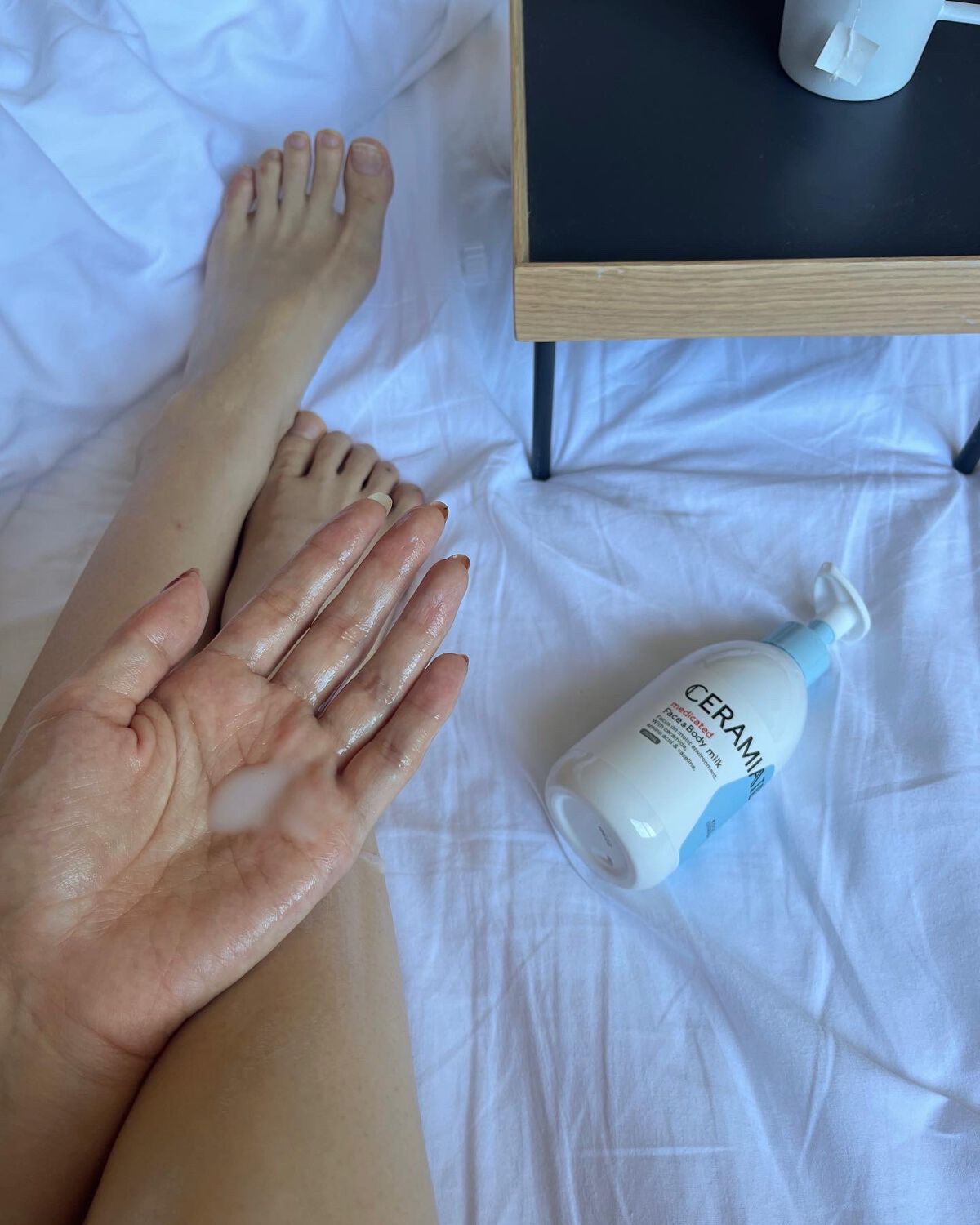 セラミエイド 薬用スキンミルク/セラミエイド/ボディミルクを使ったクチコミ(2枚目)