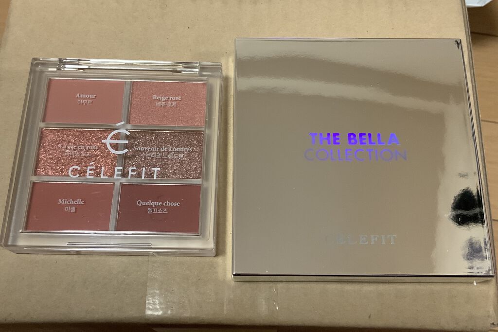 The Bella collection eyeshadow palette/CELEFIT/アイシャドウパレットを使ったクチコミ（2枚目）