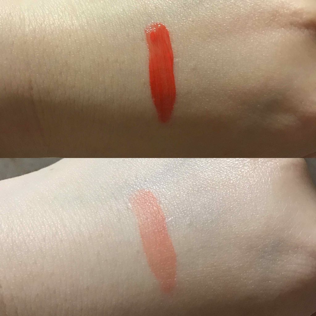 ブラッディライアー コーティングティント/lilybyred/リップティントを使ったクチコミ(2枚目)