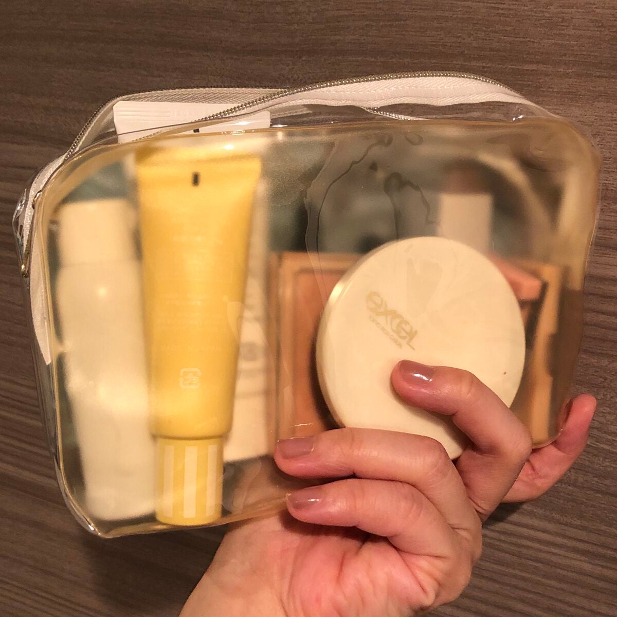 クリアポーチ/DAISO/化粧ポーチを使ったクチコミ(2枚目)