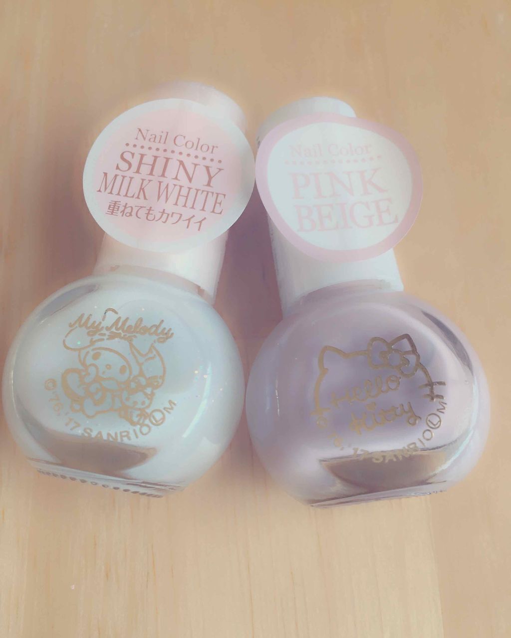 サンリオネイル/DAISO/マニキュアを使ったクチコミ(1枚目)