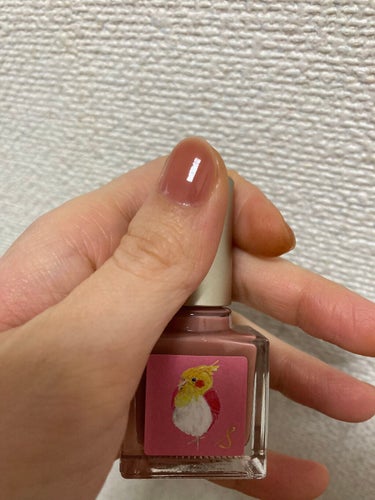  nail S(ネイルエス)  ネイルエスのクチコミ「ネイルエスの苺糖花
色が可愛くてお気に入りです

お仕事でパソコン作業してる時に、指先は常に目.....」（1枚目）