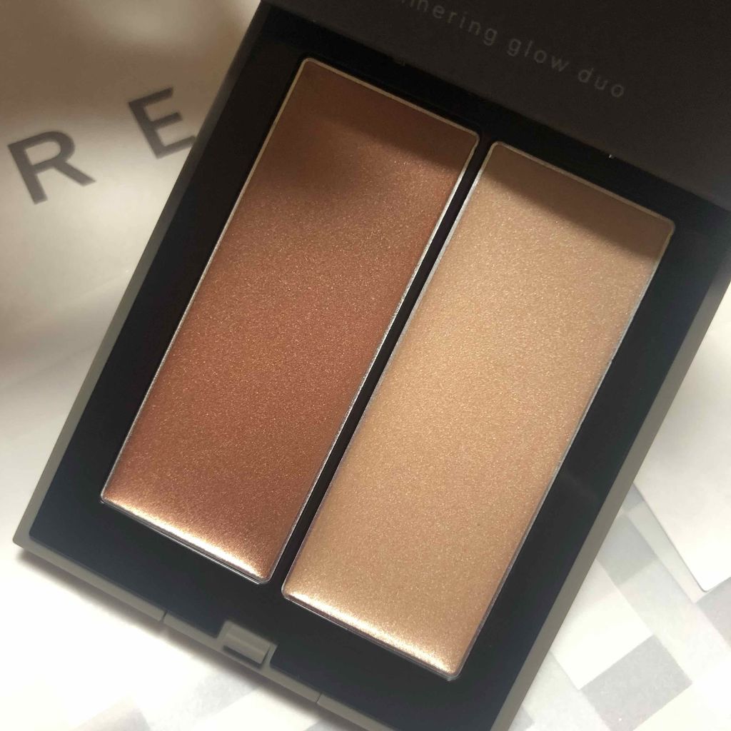 THREE シマリング グロー デュオ/THREE/クリームハイライトを使ったクチコミ（2枚目）