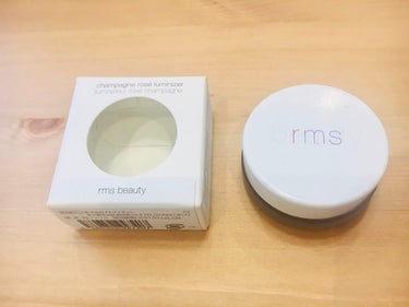 rms beauty ルミナイザーのクチコミ「rms beauty
ルミナイザー

シャンパンローズを購入しました。

鼻筋や目横のCゾーン.....」（1枚目）