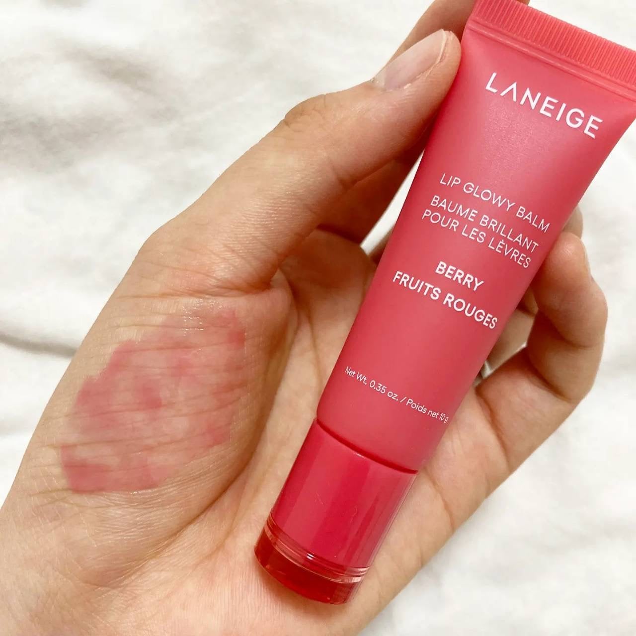 リップグロウィバーム/LANEIGE/リップバームを使ったクチコミ(4枚目)