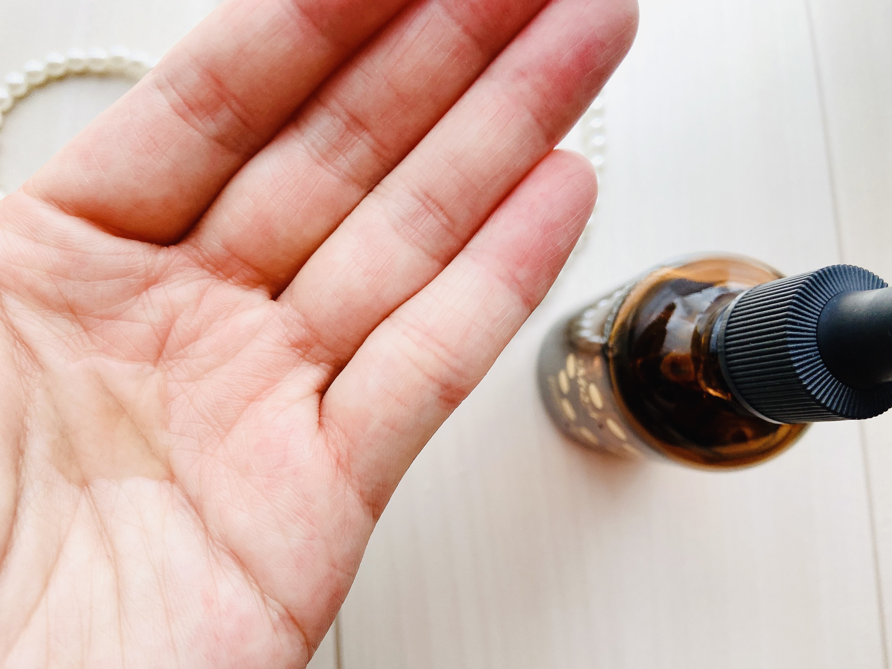 真珠肌エッセンス/madama･hada（真珠肌）/美容液を使ったクチコミ（3枚目）