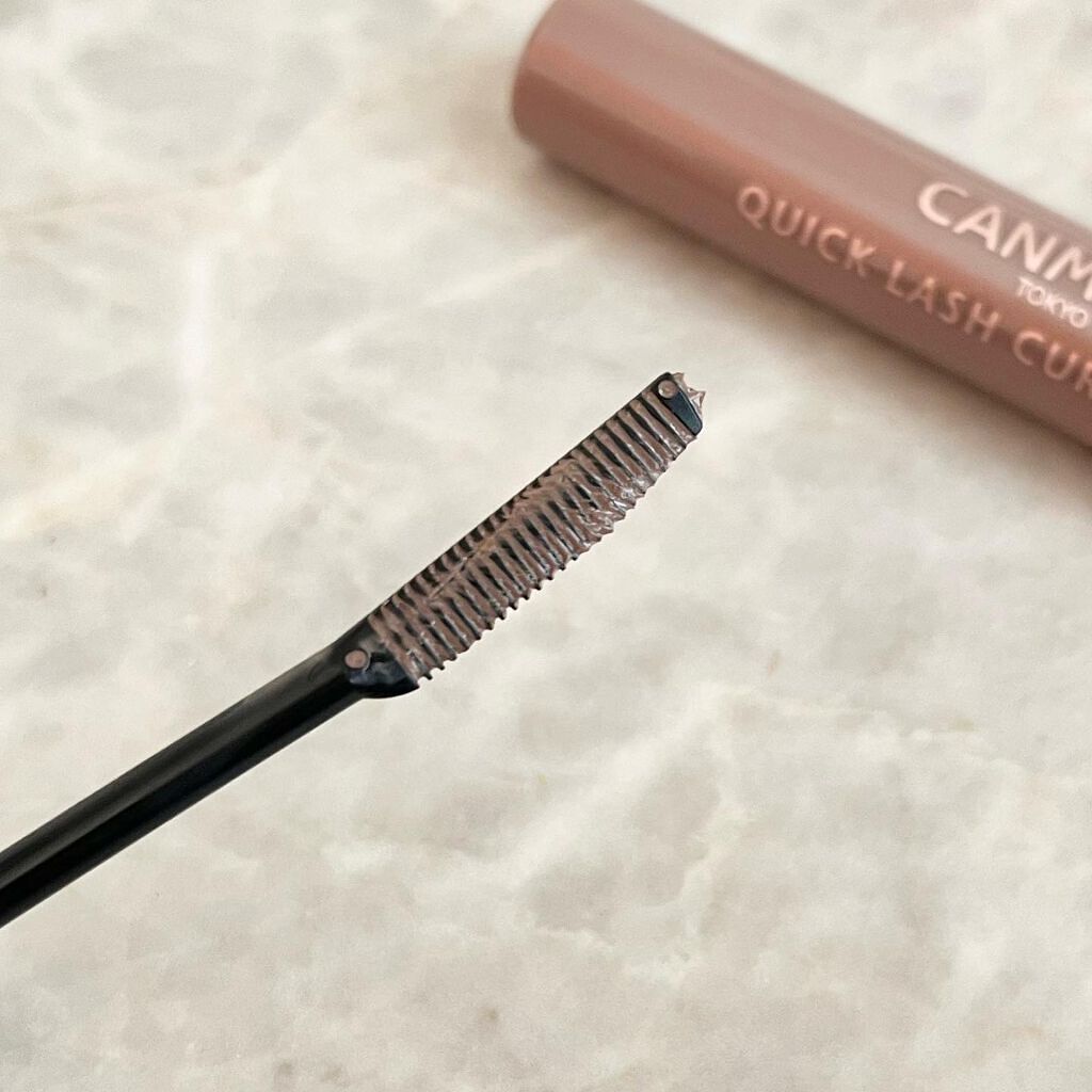 クイックラッシュカーラー/キャンメイク/マスカラ下地を使ったクチコミ（3枚目）