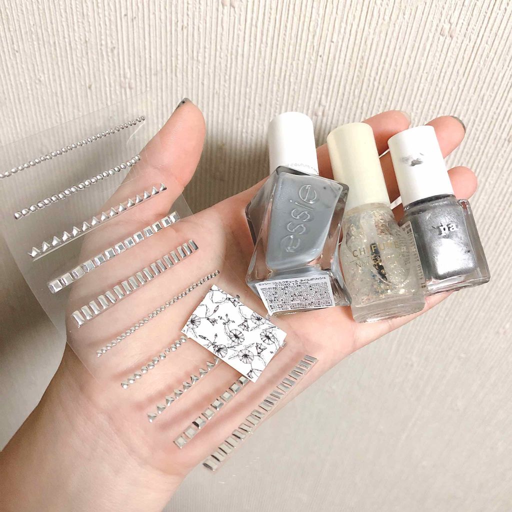 しずくネイルシール/キャンドゥ/ネイルシールを使ったクチコミ（3枚目）