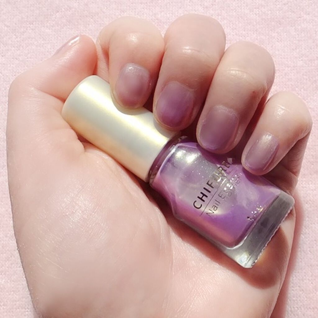 ネイル エナメル 247 ローズ系/ちふれ/マニキュアを使ったクチコミ（3枚目）