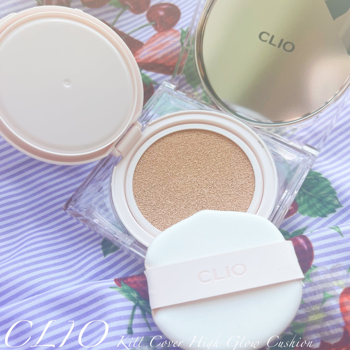 キル カバー ハイ グロウ クッション/CLIO/クッションファンデーションを使ったクチコミ(2枚目)