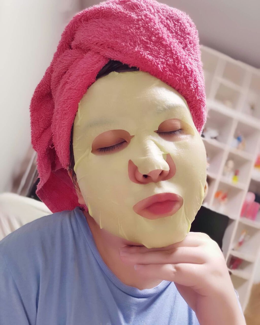 DEEP MASK AQUA(ディープマスクアクア)/アスティ コスメフリーク/シートマスク・パックを使ったクチコミ（2枚目）