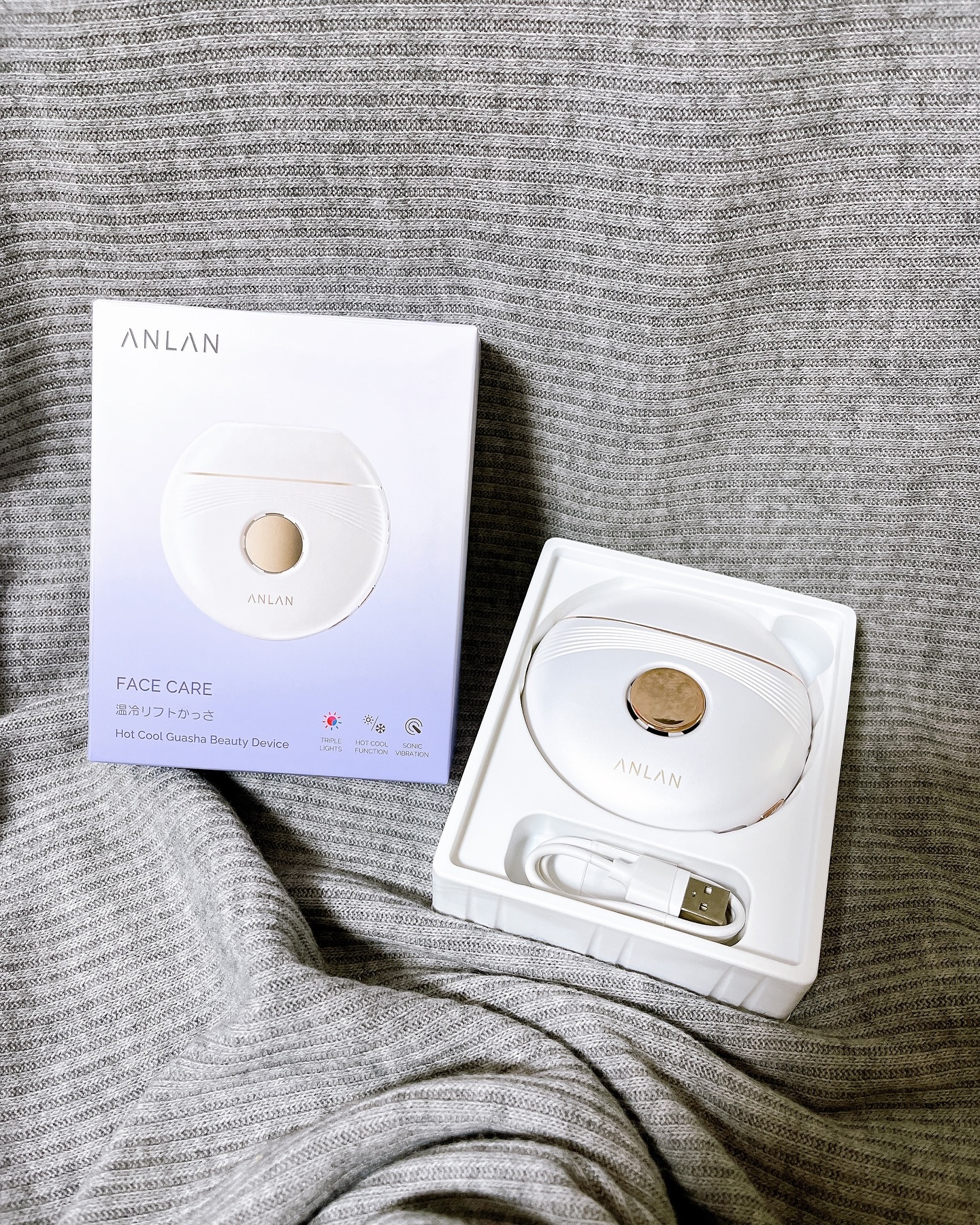 温冷リフトかっさ/ANLAN/美顔器・マッサージを使ったクチコミ（3枚目）