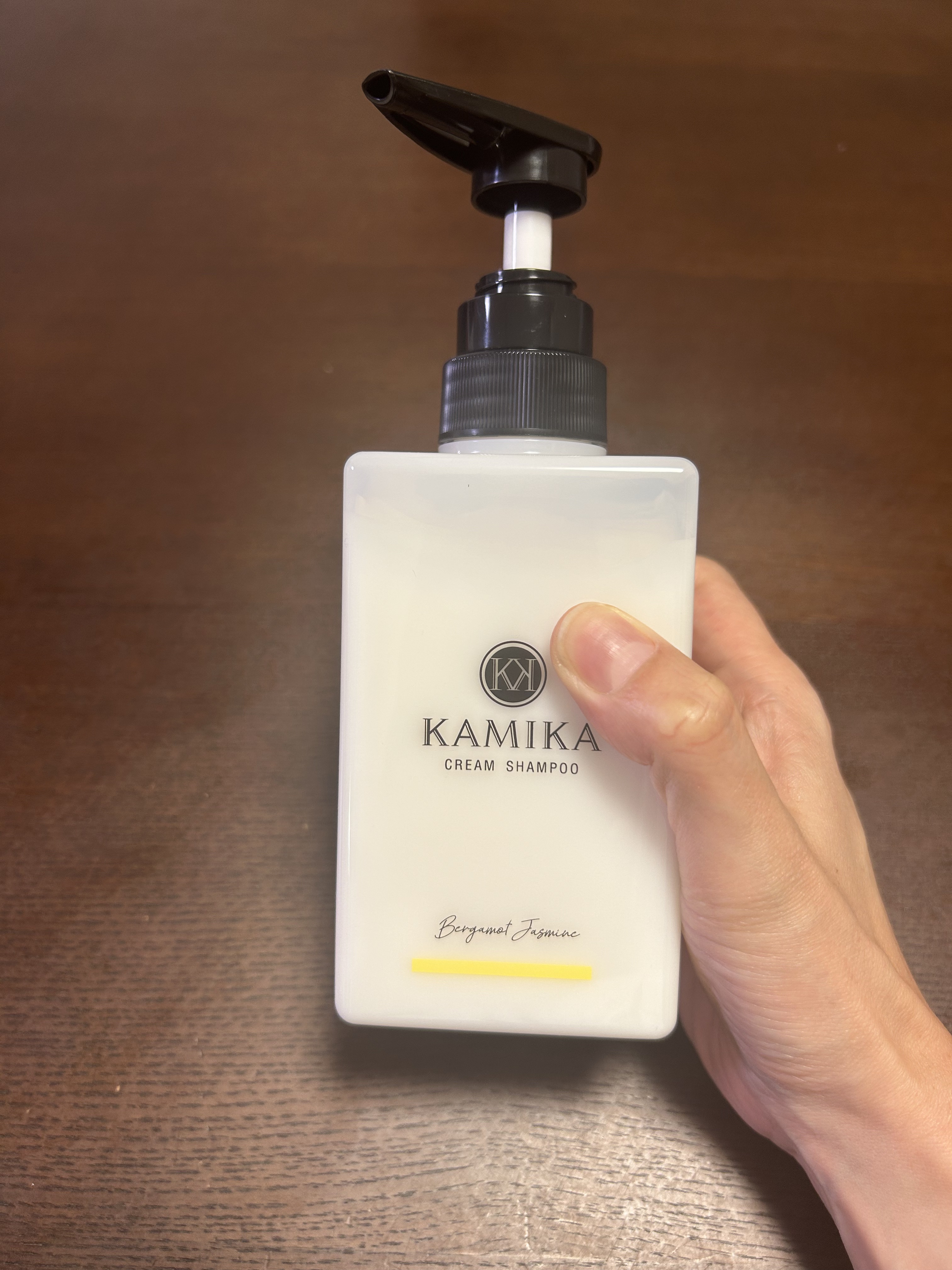 KAMIKA ベルガモットジャスミンの香り/KAMIKA/サロンシャンプーを使ったクチコミ（1枚目）