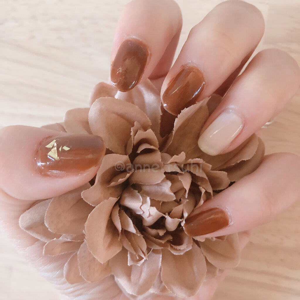 エクセル ネイルポリッシュ N NL30 プラリネキス/excel/マニキュアを使ったクチコミ（1枚目）